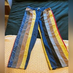 Urban Outfitters BDG High & Wide Jean - Corduroy Panel